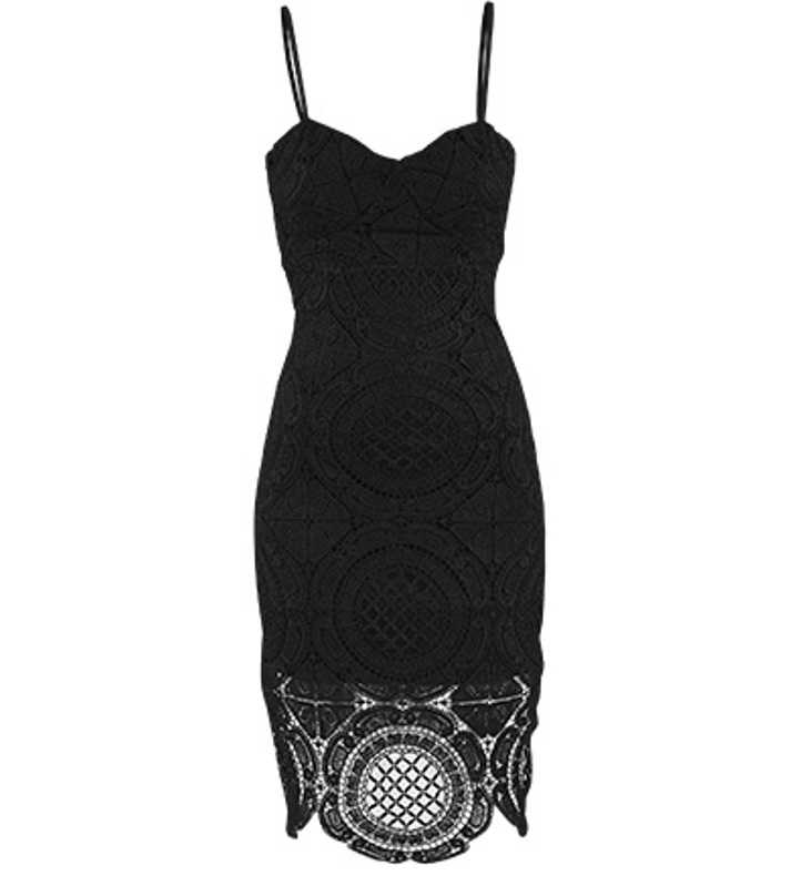 Black Lace Midi Dress R299,99 Legit ...