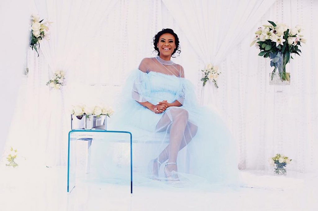 PICS: Inside Tshepi Vundla's Ethereal Baby Shower