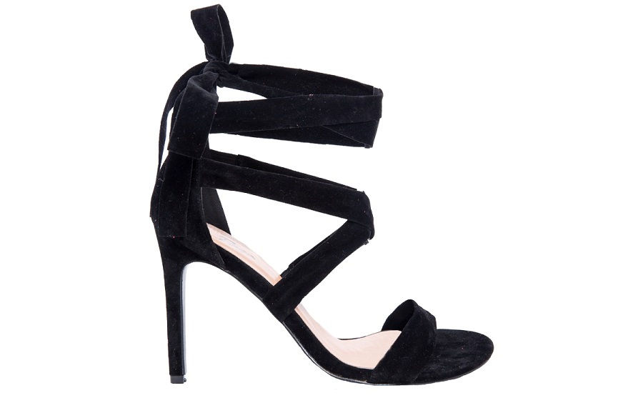 Black Lace Up Heel R239 Rage Stores 