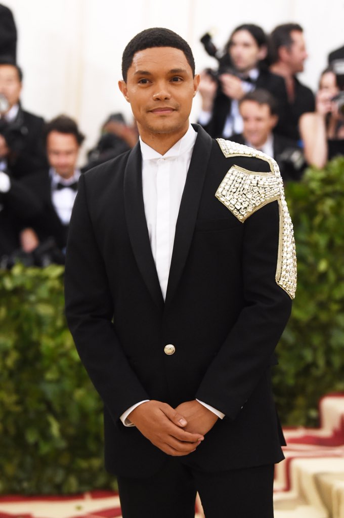 Our Very Own Trevor Noah At The Met Gala - Zkhiphani