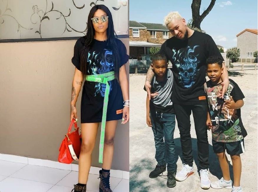 Celebrity Couple AKA and DJ Zinhle Dress Alike...