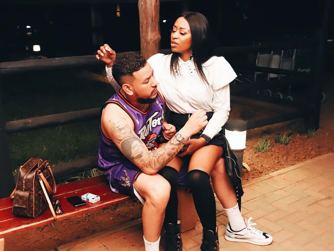 MUST SEE: AKA And DJ Zinhle Spotted Looking Cozy Together