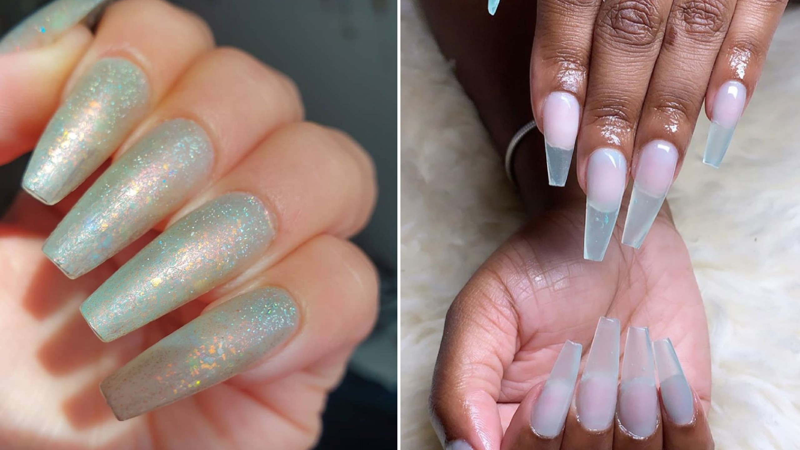 Etched Glass Nail Designs for Short Nails - wide 4