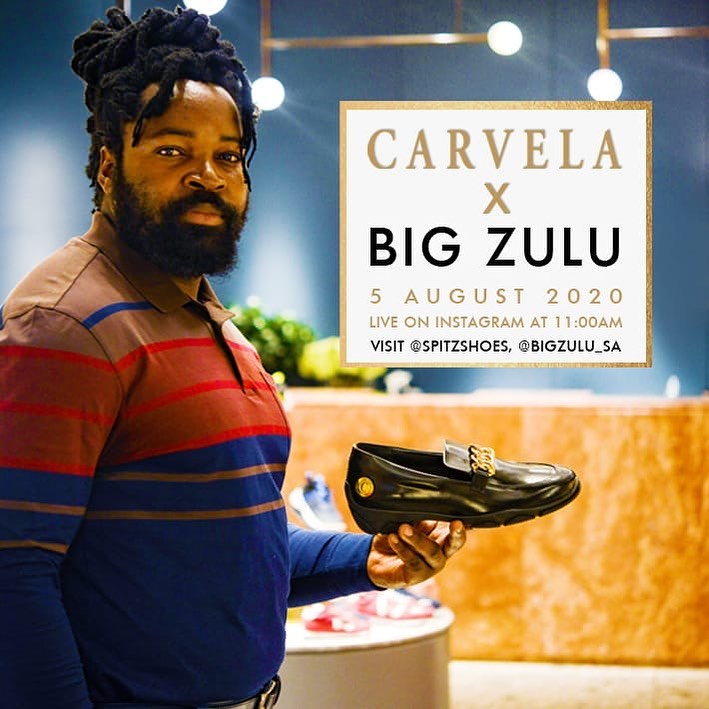 Introducing Carvela S New Brand Ambassador Big Zulu