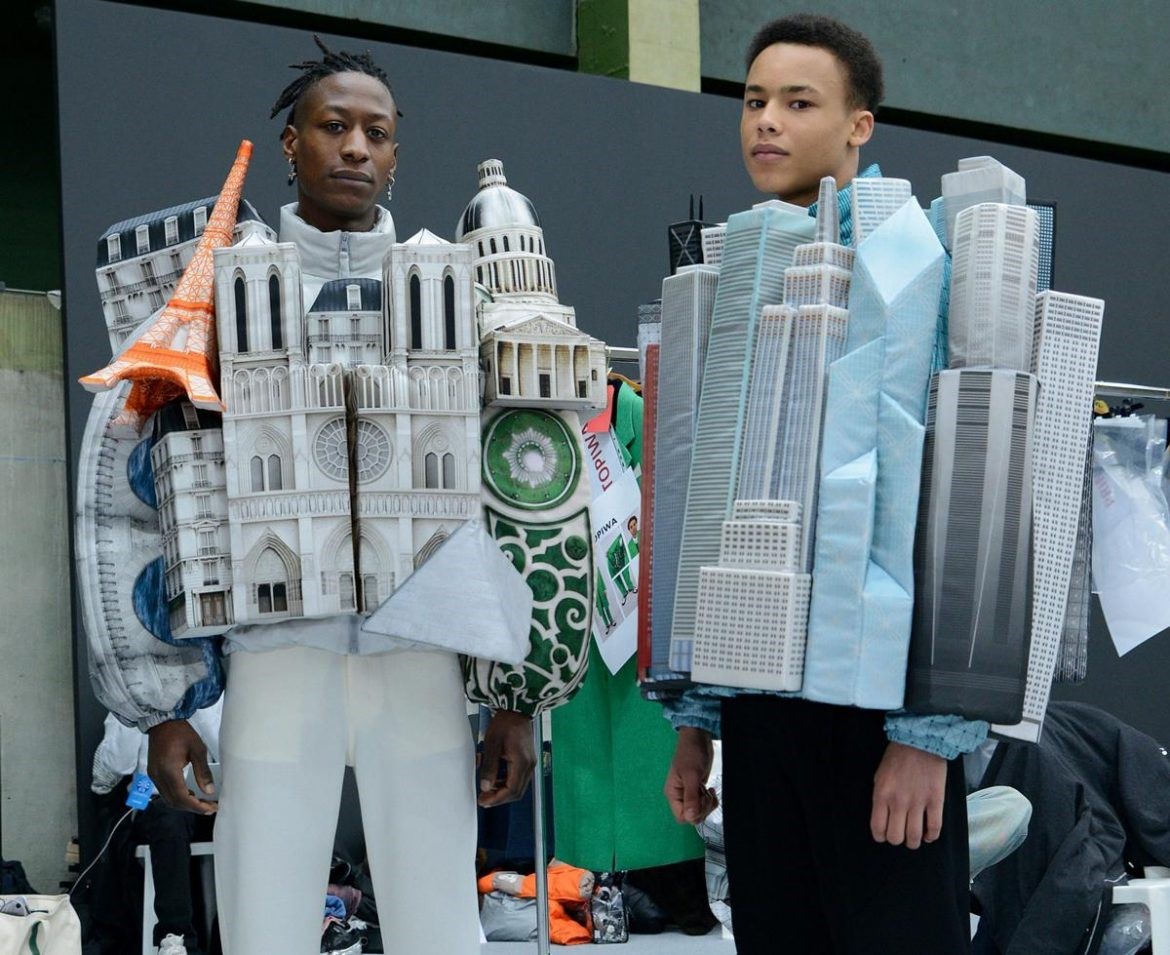 ICYMI: Louis Vuitton's 3D Cityscape Fashion Designs