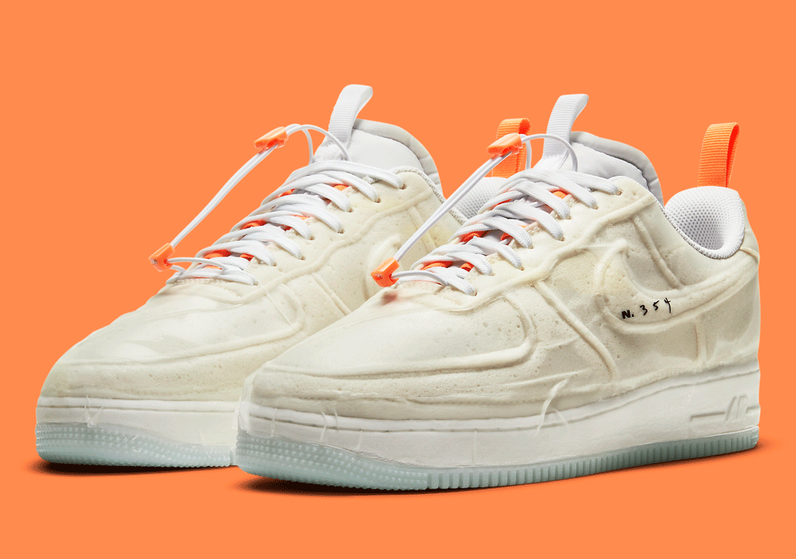 This White Nike Air Force 1 Low Has Photo Blue Detailing - Sneaker News