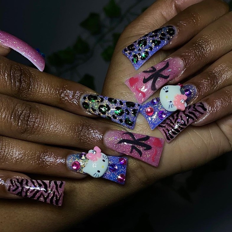 Duck Nails Are TikTok's Most Unexpected Nail Trend