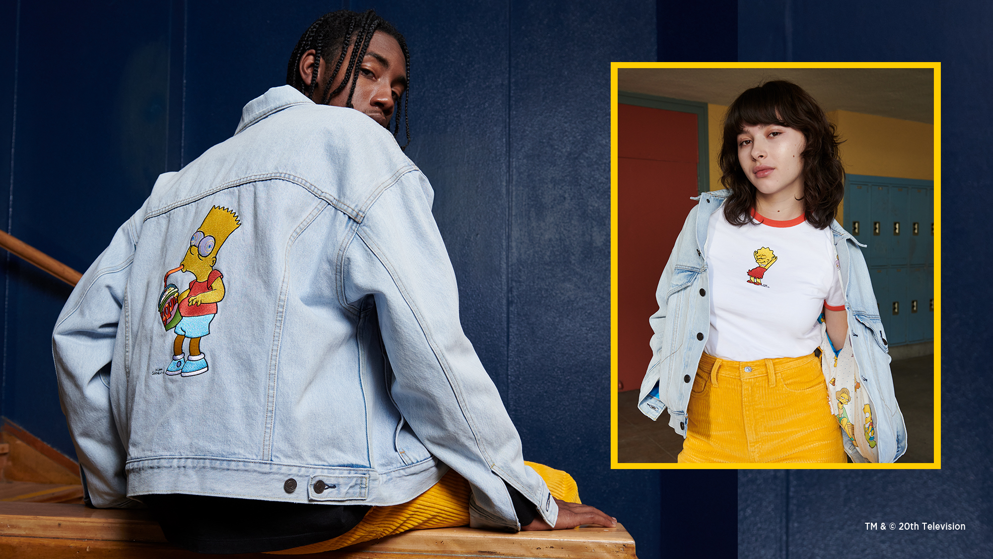 Levi's Introduces Collaborative Collection with The Simpsons