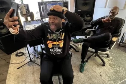 WATCH | Is DJ Black Coffee cooking some hits with Busta Rhymes?