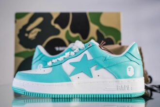Kickn' Off The Week: Bape Sta Patent Leather "White Turquoise" – A Street Style Marvel