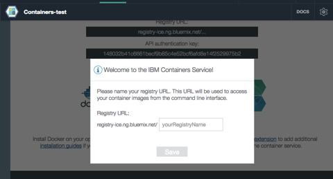 Dashboard Bluemix