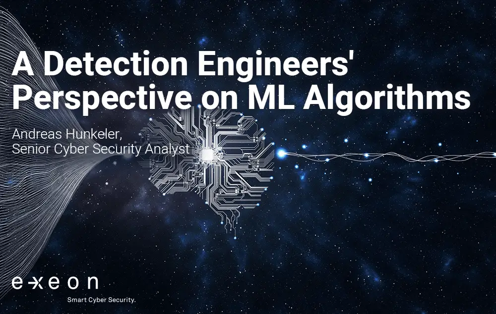 Machine Learning Algorithms from a Detection Engineers' Perspective