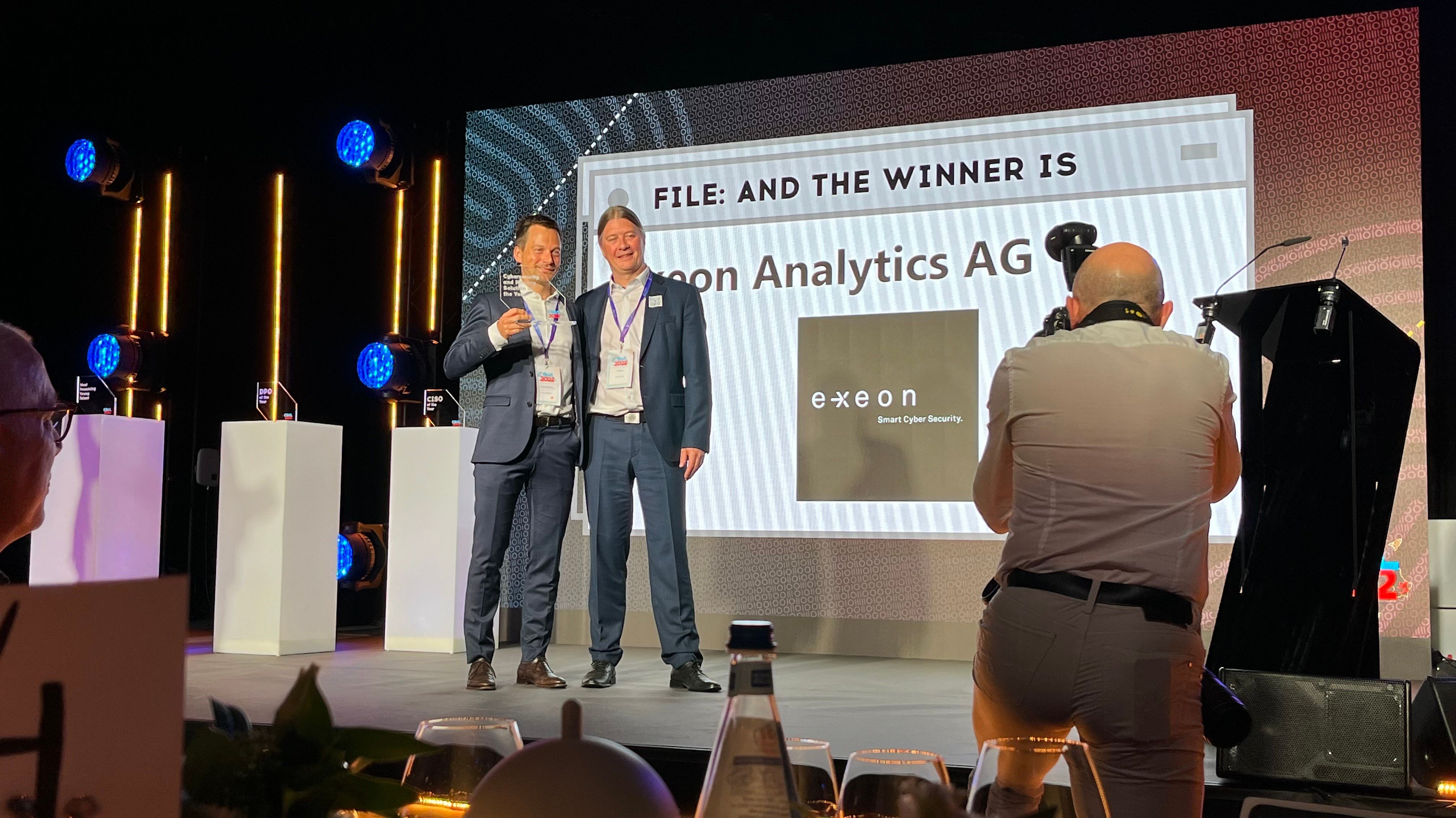  Exeon wins the PwC Cybersecurity & Privacy Solution of the Year Award