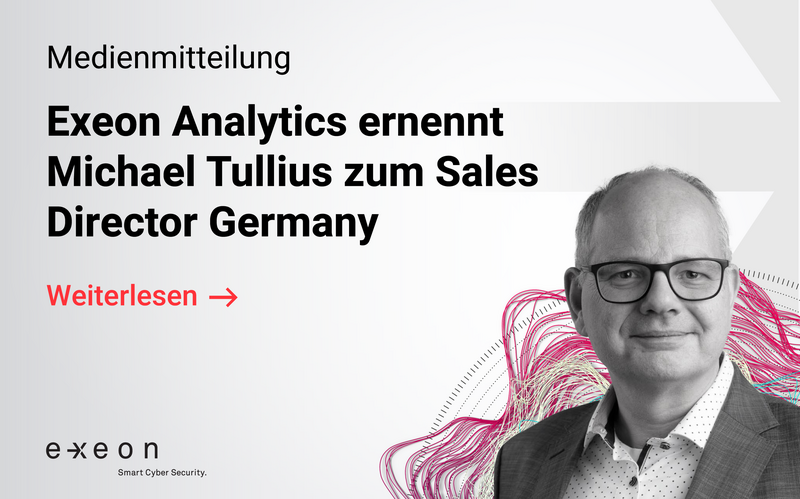 Exeon Analytics ernennt Michael Tullius zum Sales Director Germany