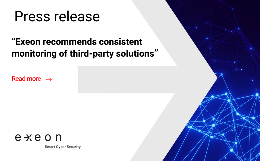 Exeon recommends consistent monitoring of third-party applications