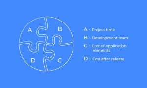 Factors determine application development cost
