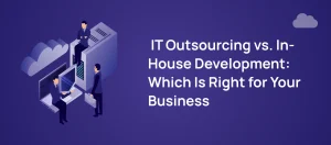 Comparison of in-house development vs. IT outsourcing for business growth