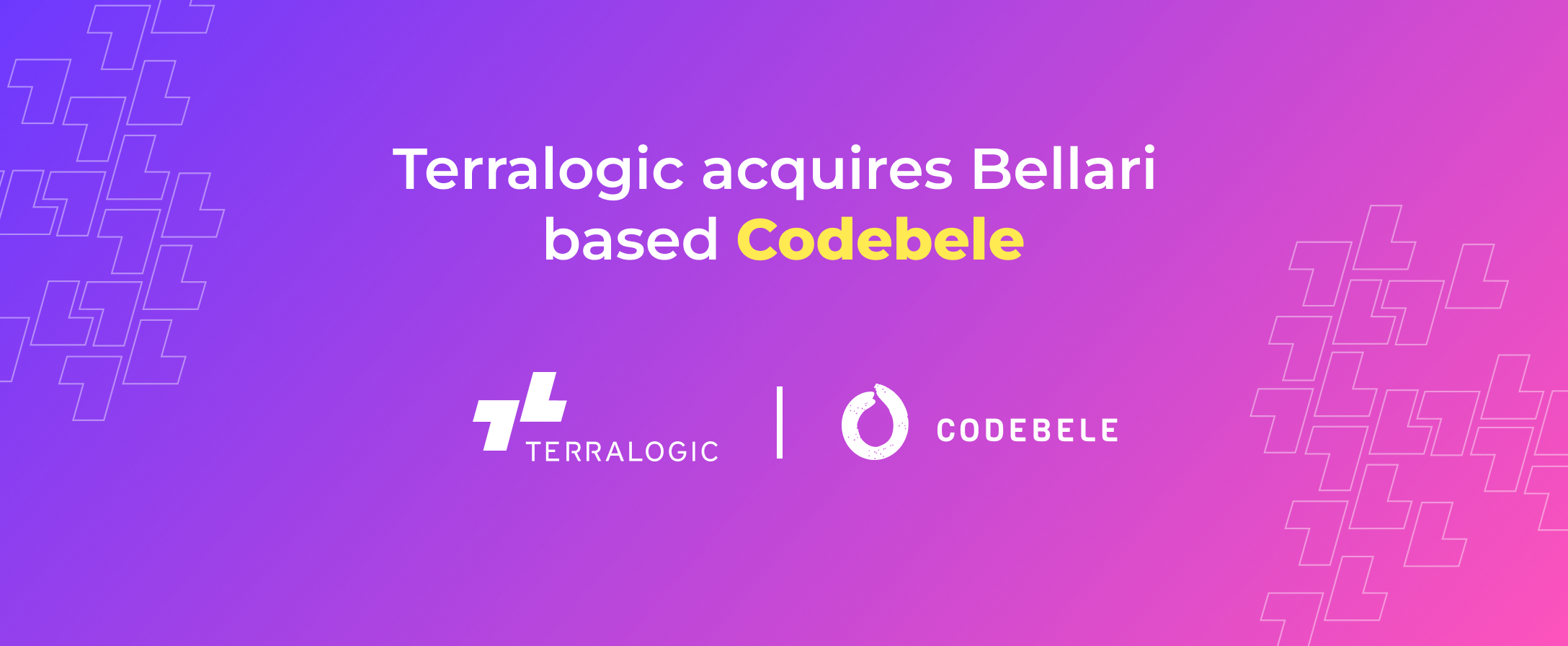 Terralogic announces the acquisition of Codebele, a Bellari-based software development firm