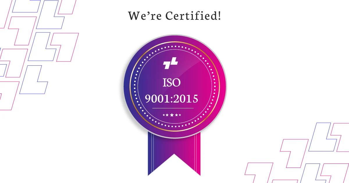 Certified ISO 9001:2015