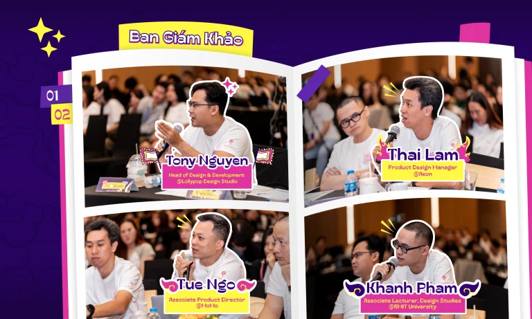 Ban giám khảo của Lollypop Designathon Việt Nam 2024