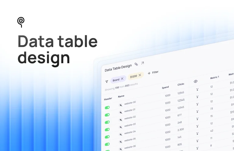 The Ultimate Guide to Designing User-Friendly Data Tables