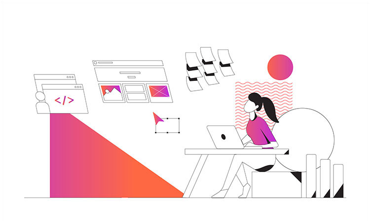 UX person (Illustration image)