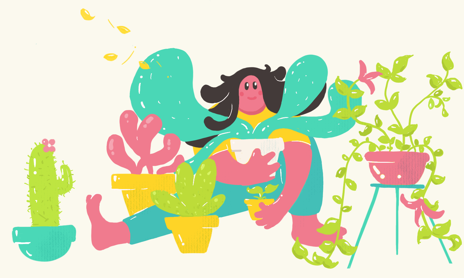 Flat illustrations