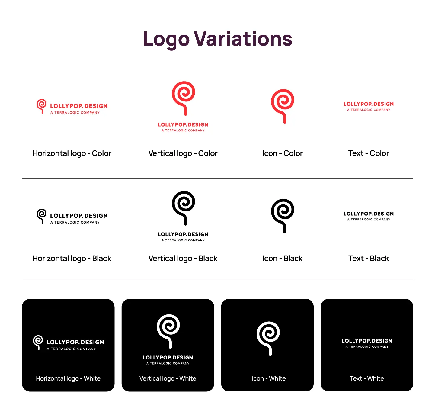 Logo variations