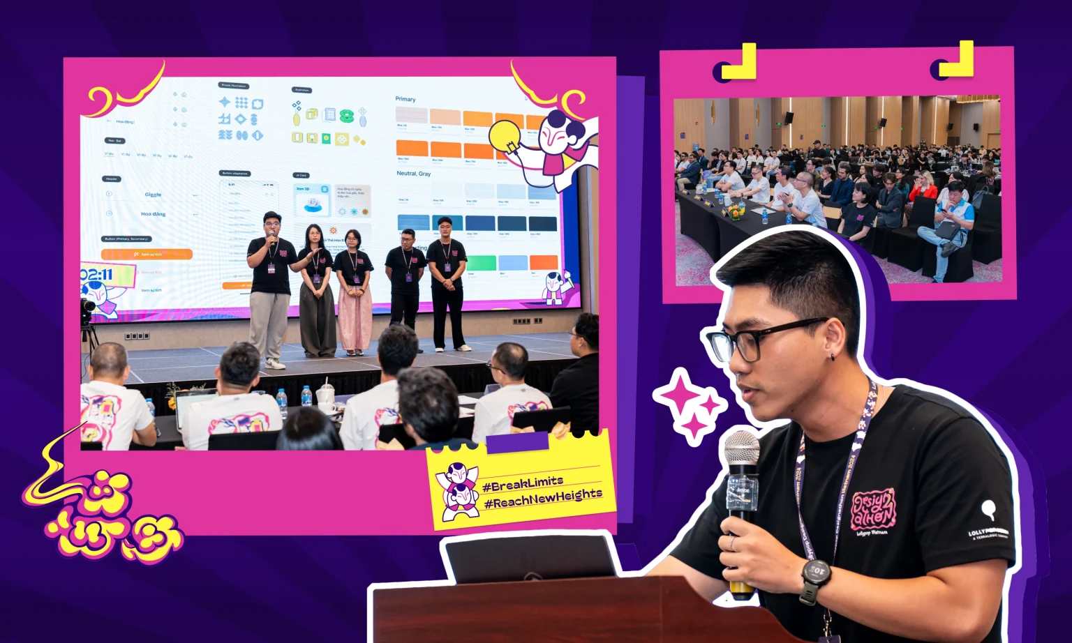 14 đội thi tham gia thuyết trình giải pháp UI UX