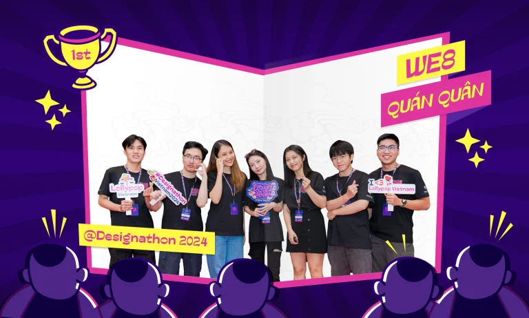 Winner Lollypop Designathon Việt Nam 2024