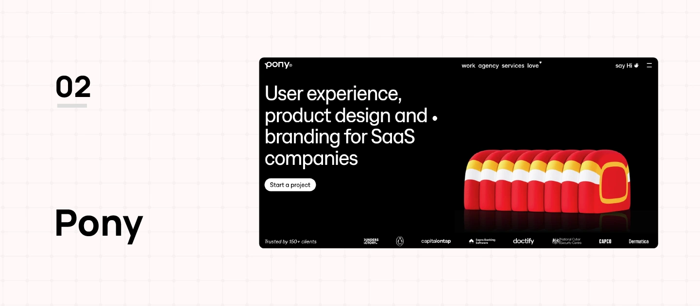 Pony - SaaS Design Agency