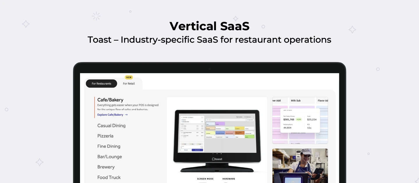 Vertical SaaS design trend