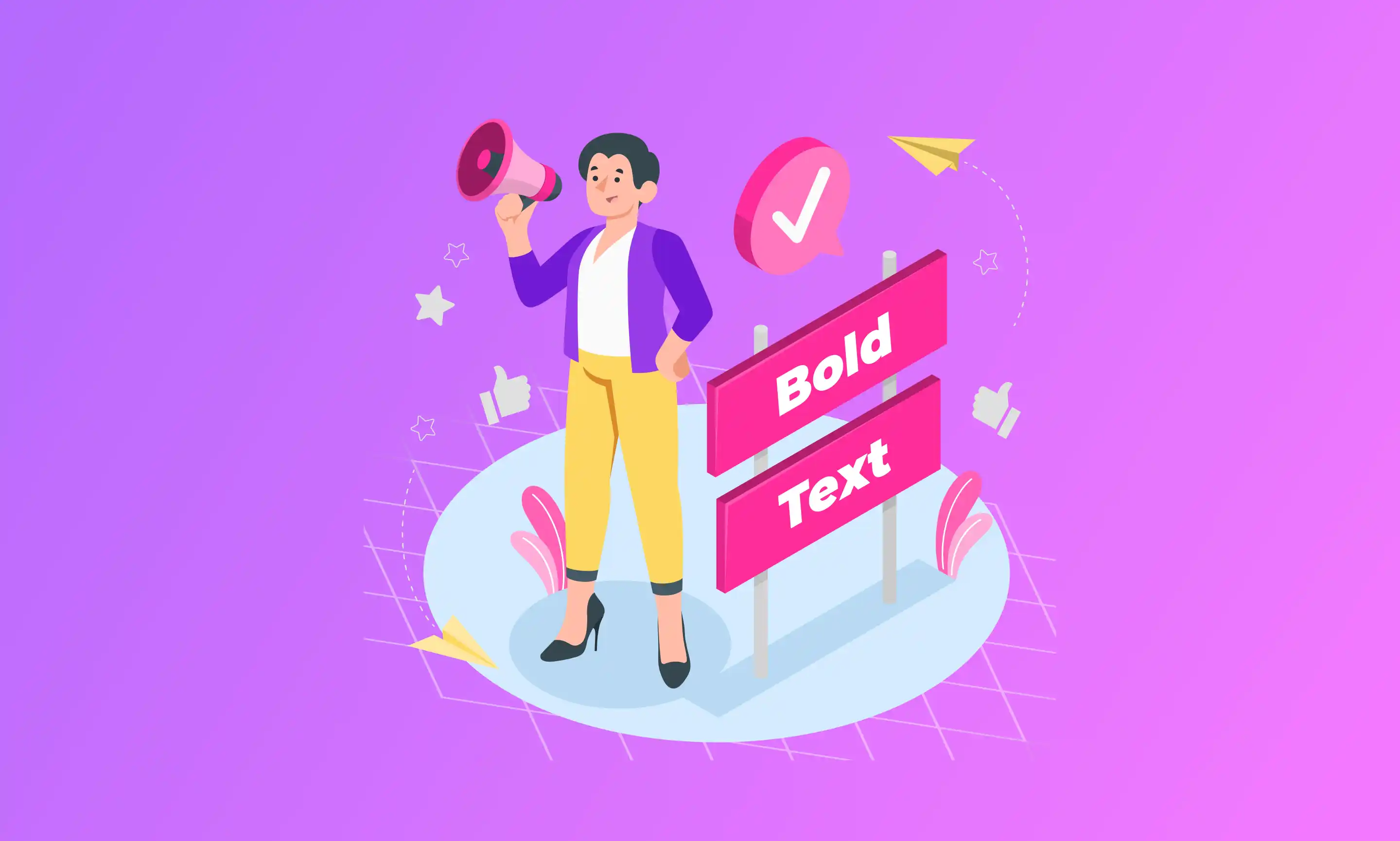 Make text pop for mobile app design