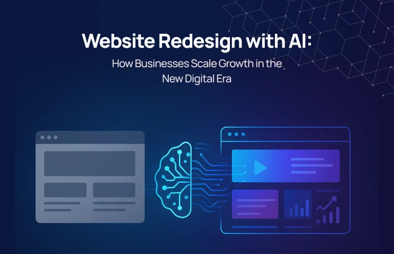 Website Redesign with AI: How Businesses Scale Growth in the New Digital Era