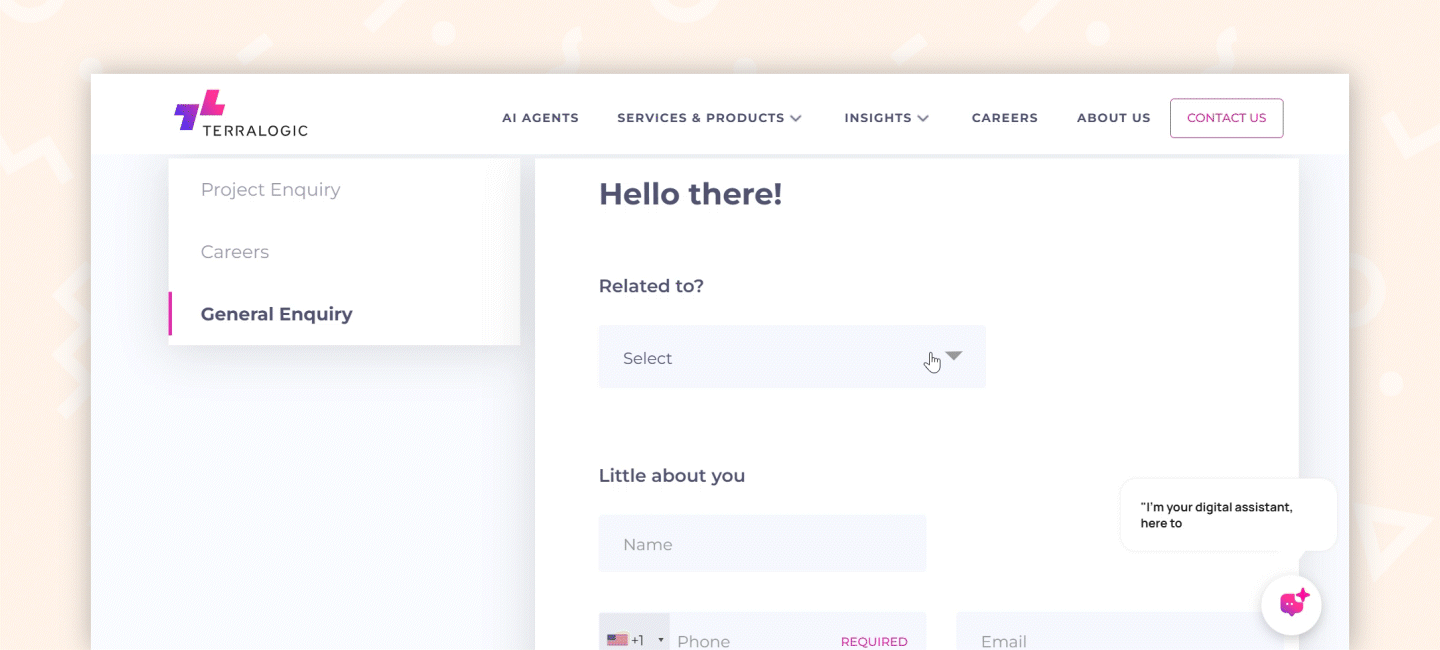 Form - Standard form dropdown