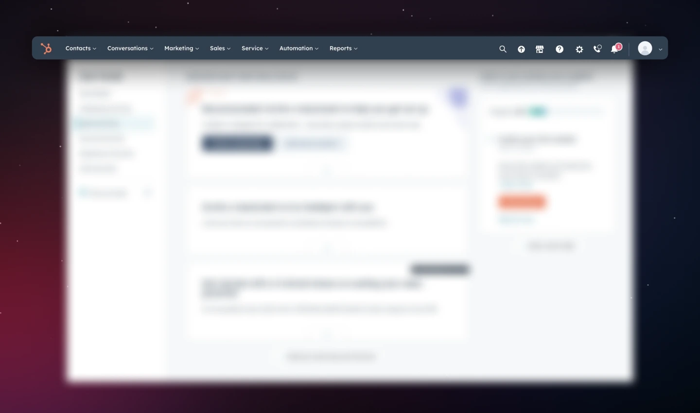 Top Navigation Bar