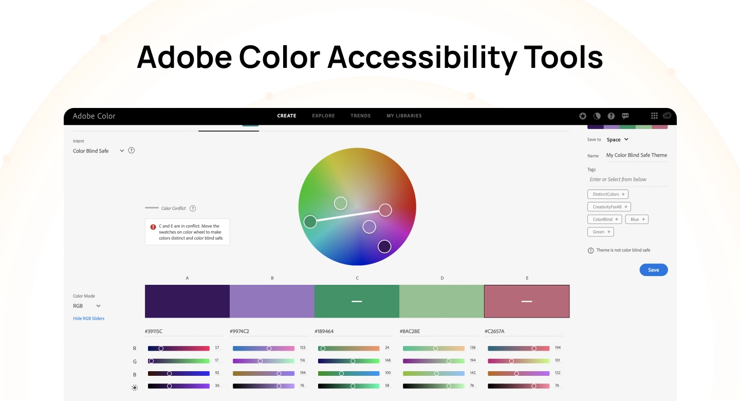Adobe Color Accessibility Tools