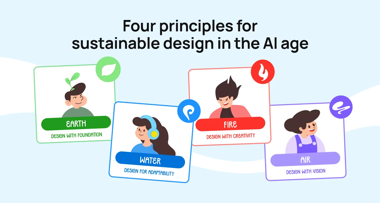 Four Principles for Sustainable Design in the AI Age