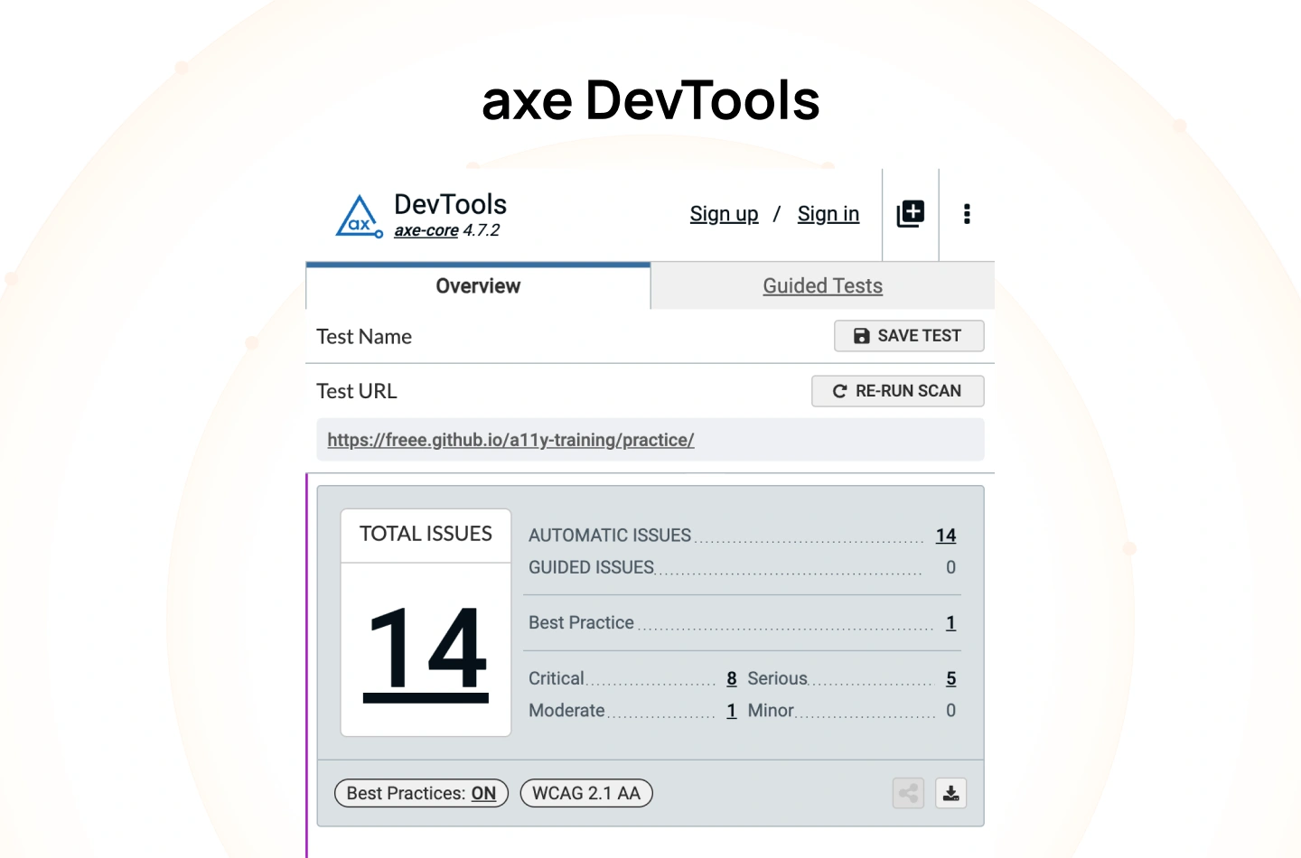 axe DevTools