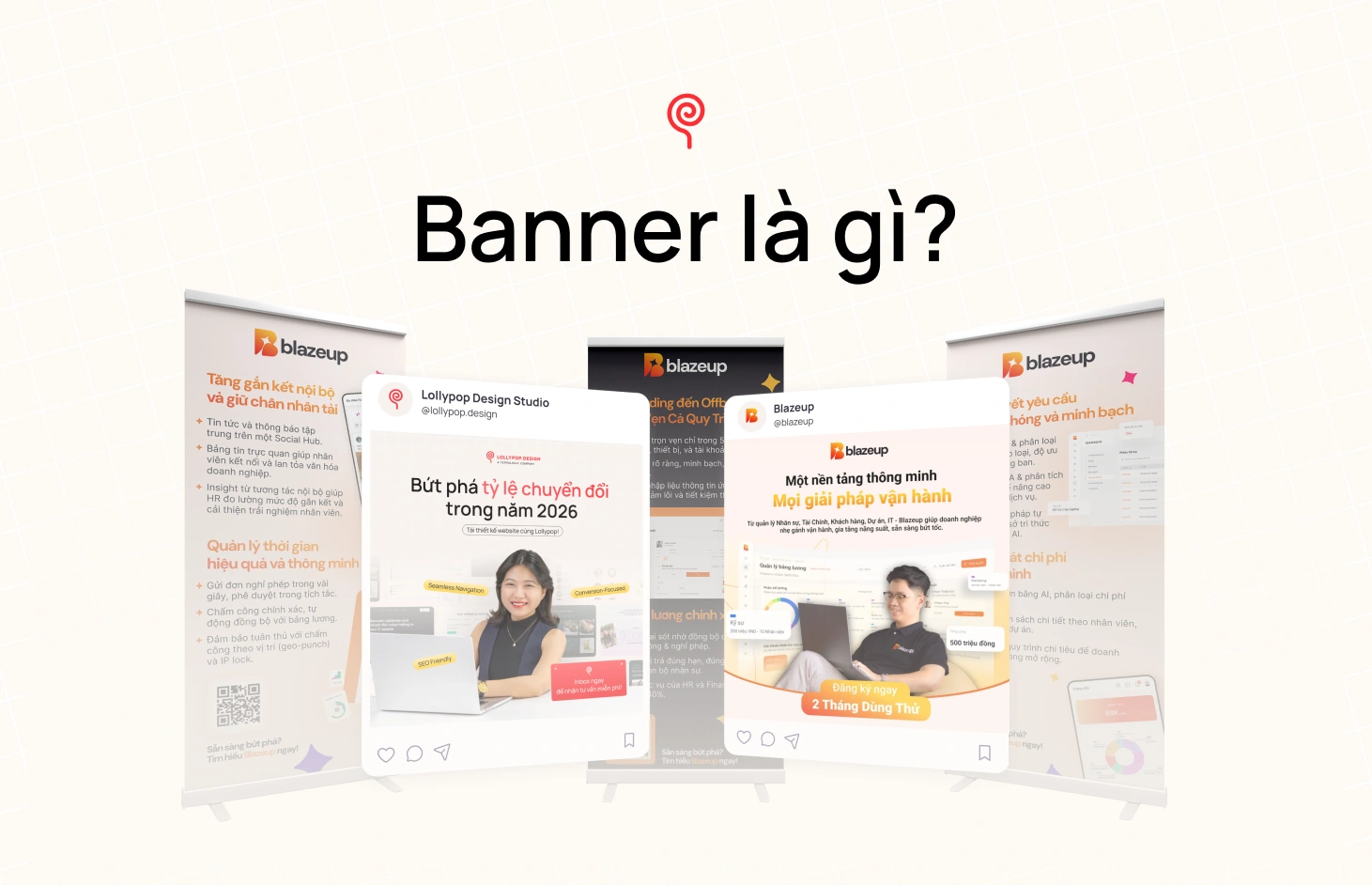 Banner là gì? Phân loại, kích thước chuẩn và cách thiết kế banner hiệu quả - Blog Post