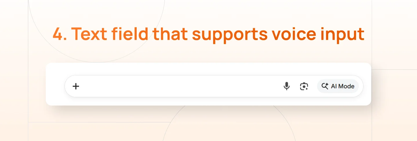 voice-input-text-field-design