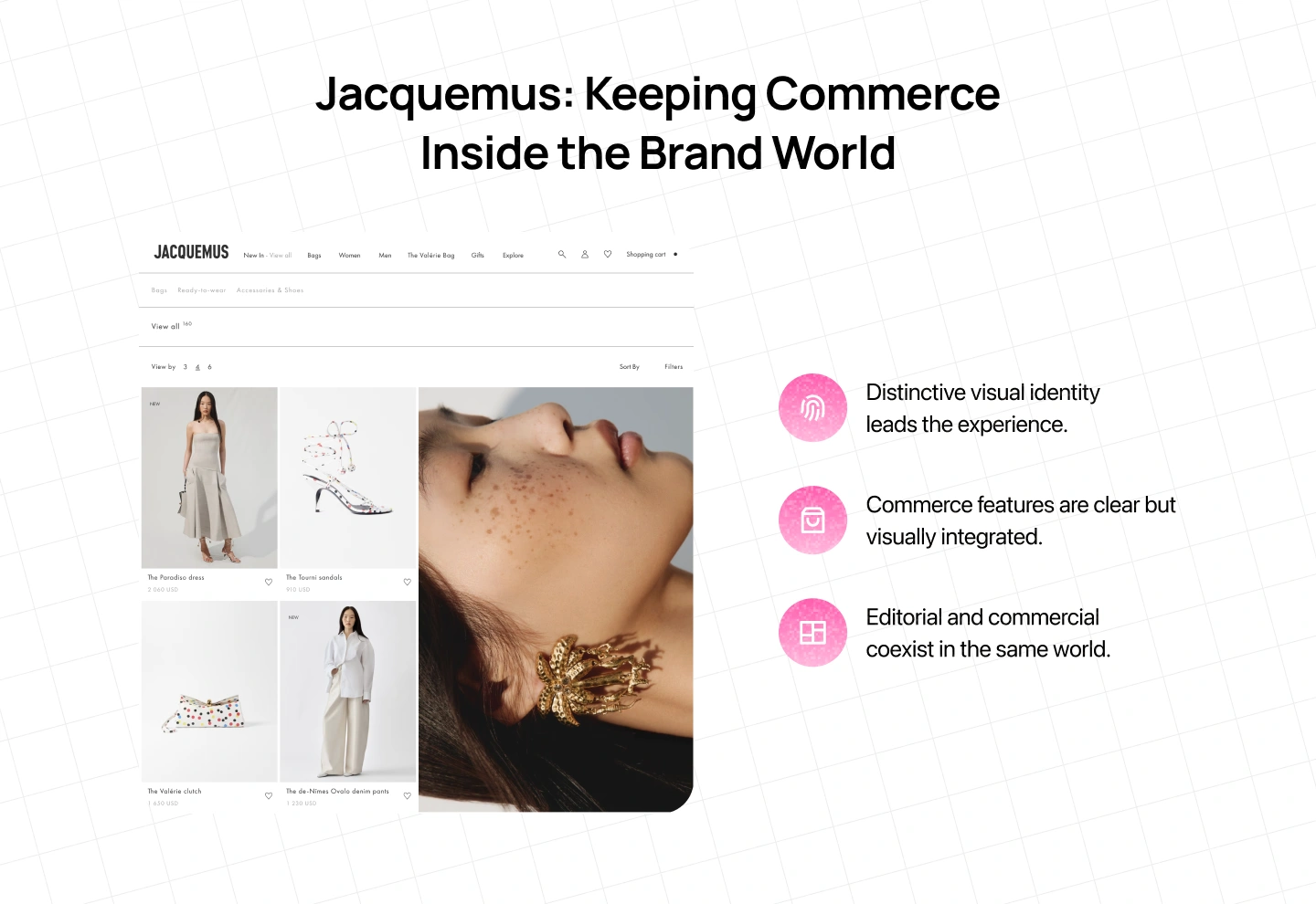 Jacquemus Keeping Commerce Inside the Brand World