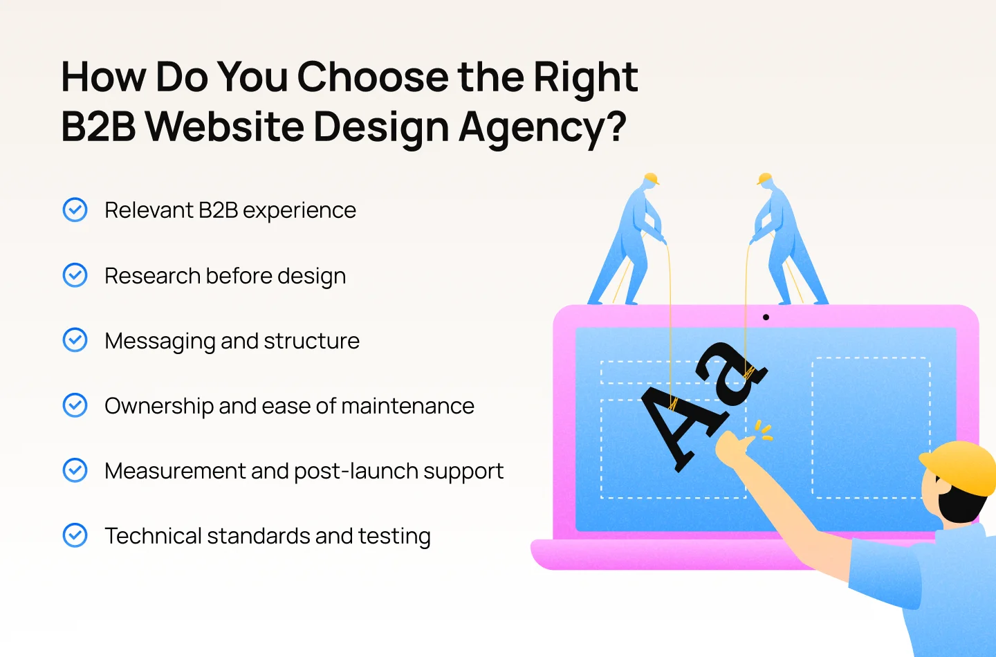 How Do You Choose the Right B2B Website Design Agency