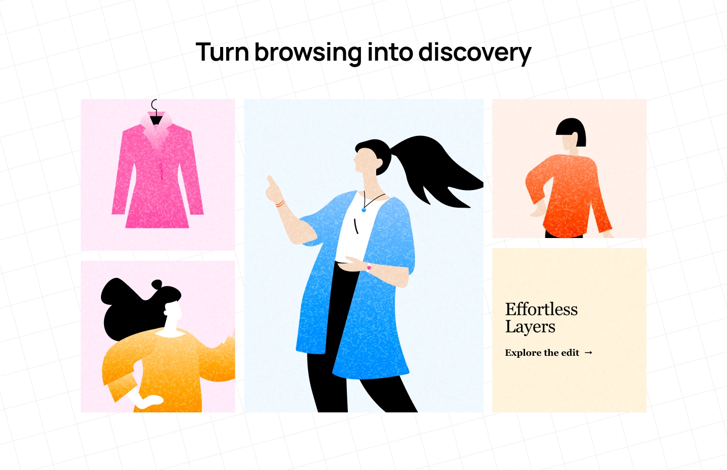 The collection page is where visual merchandising becomes UX