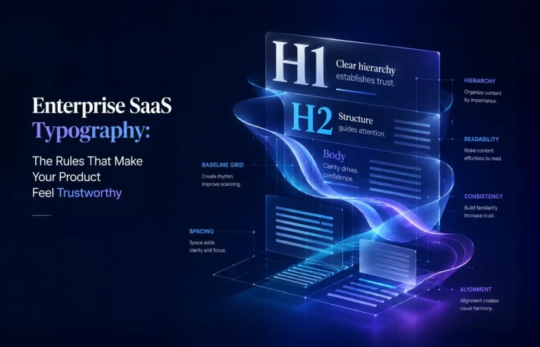 Enterprise SaaS Typography Rules That Make Your Product Feel Trustworthy