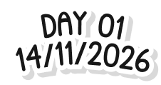 DAY 01 14/11/2026
