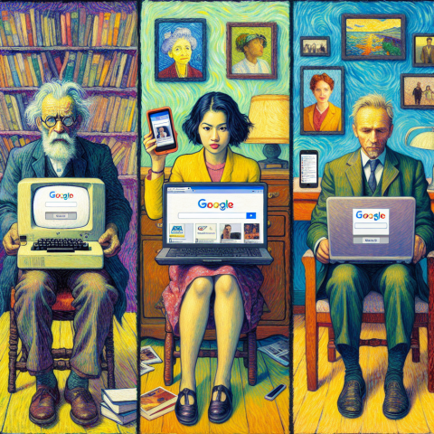 Do Age Groups Interact with Search Engine Algorithms Differently?
