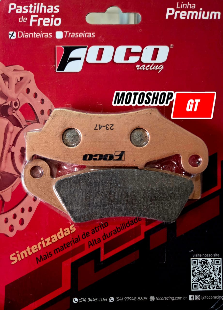 Pastilla de Freno Delantera Honda CRF230/250 FOCO