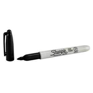 MARCADOR SHARPIE PERMANENTE NEGRO