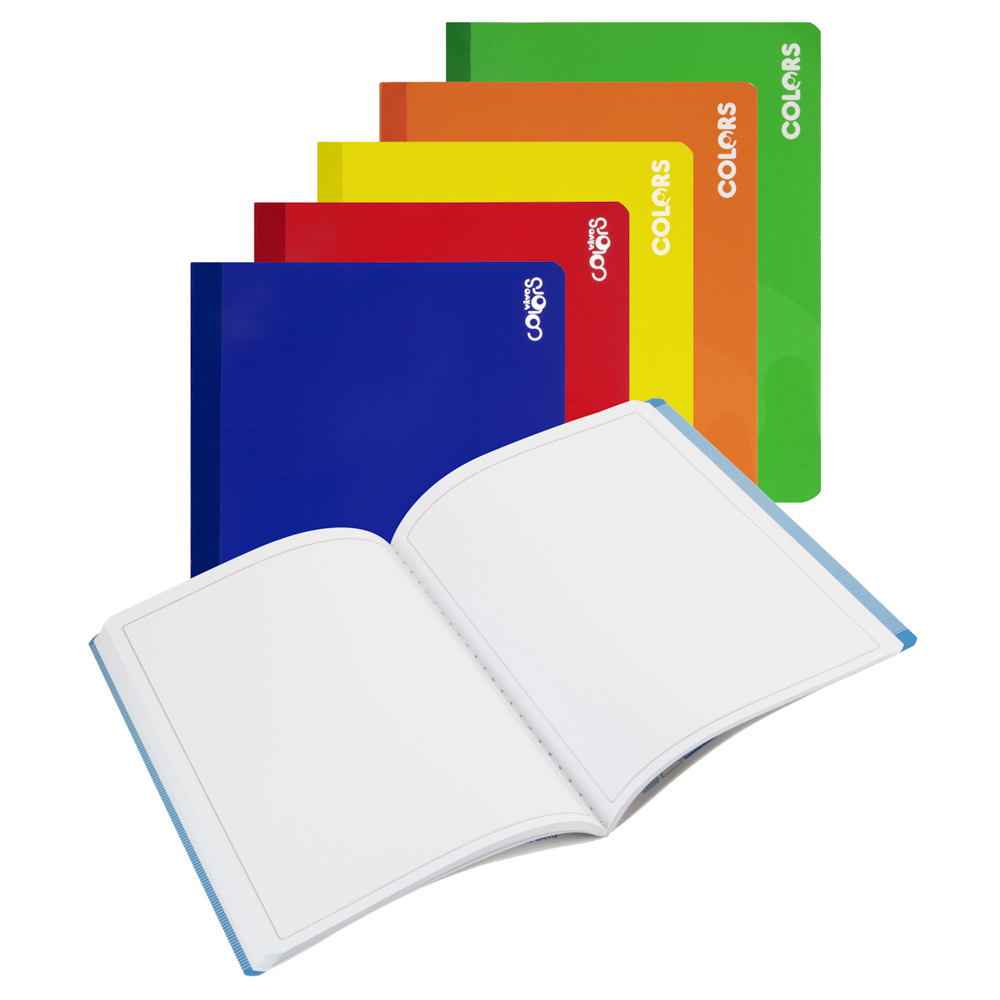 CUADERNO COSIDO VIVO T/CARTA 100H. LISO